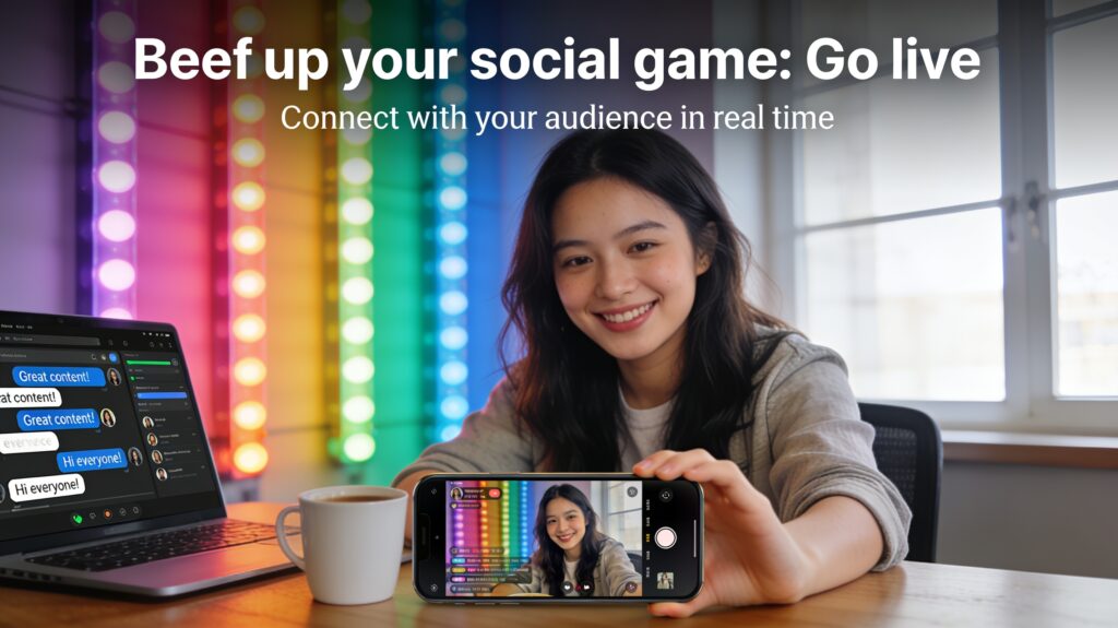 Beef Up Your Social Game: Go Live